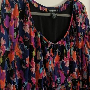 Lane Bryant knee-length dress with 3/4 sleeves